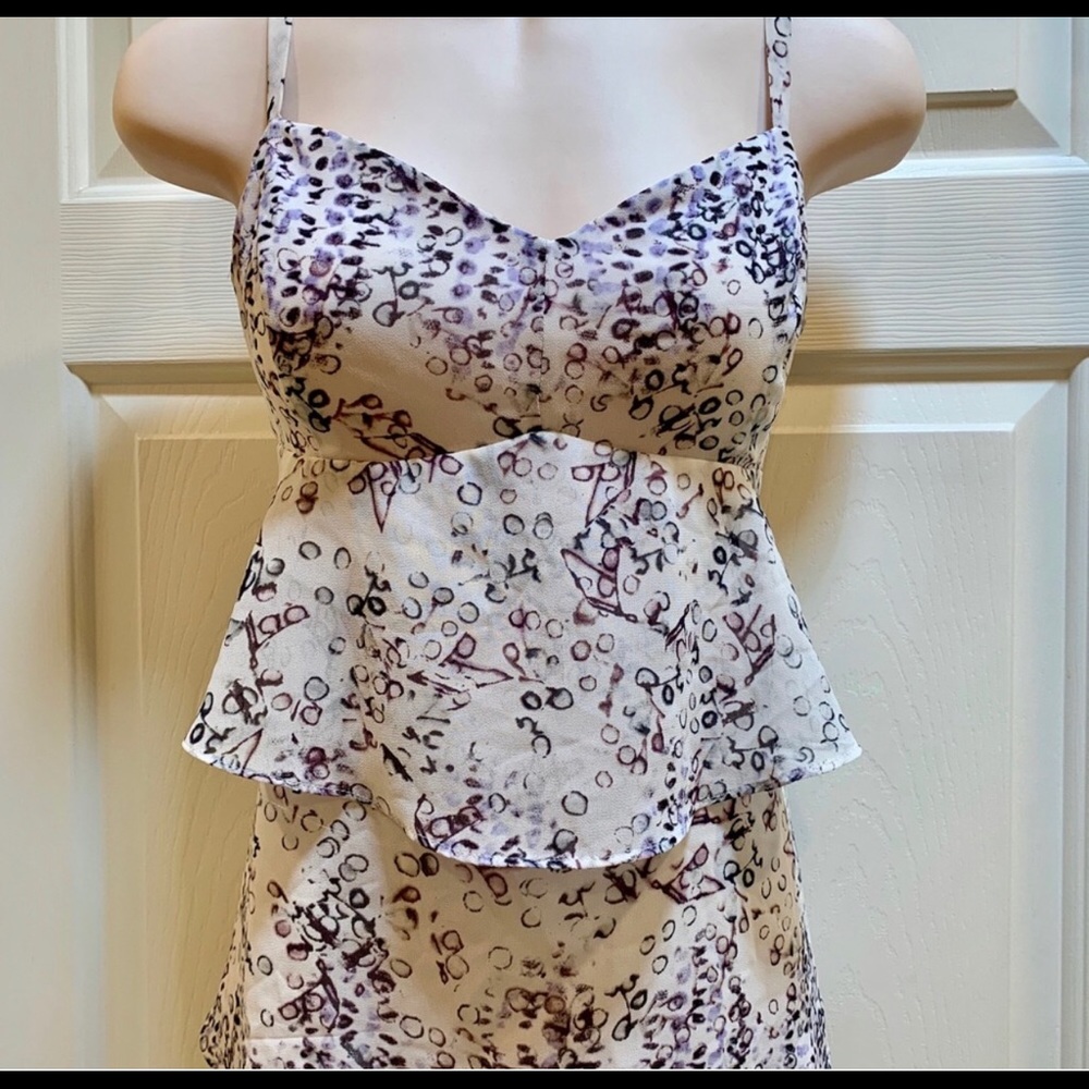 Cabi Tiered Print cami